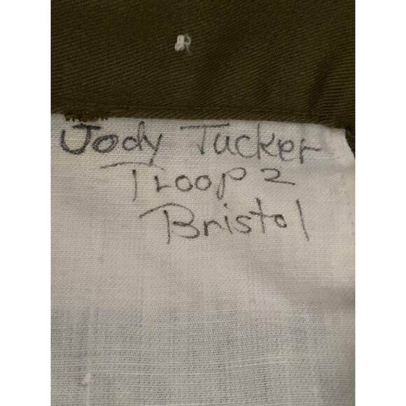 Boy Scouts of America Official Uniform Cargo Shorts GREEN NO SIZE - Picture 9 of 9